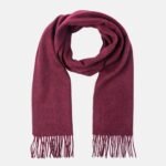 Plum scarf